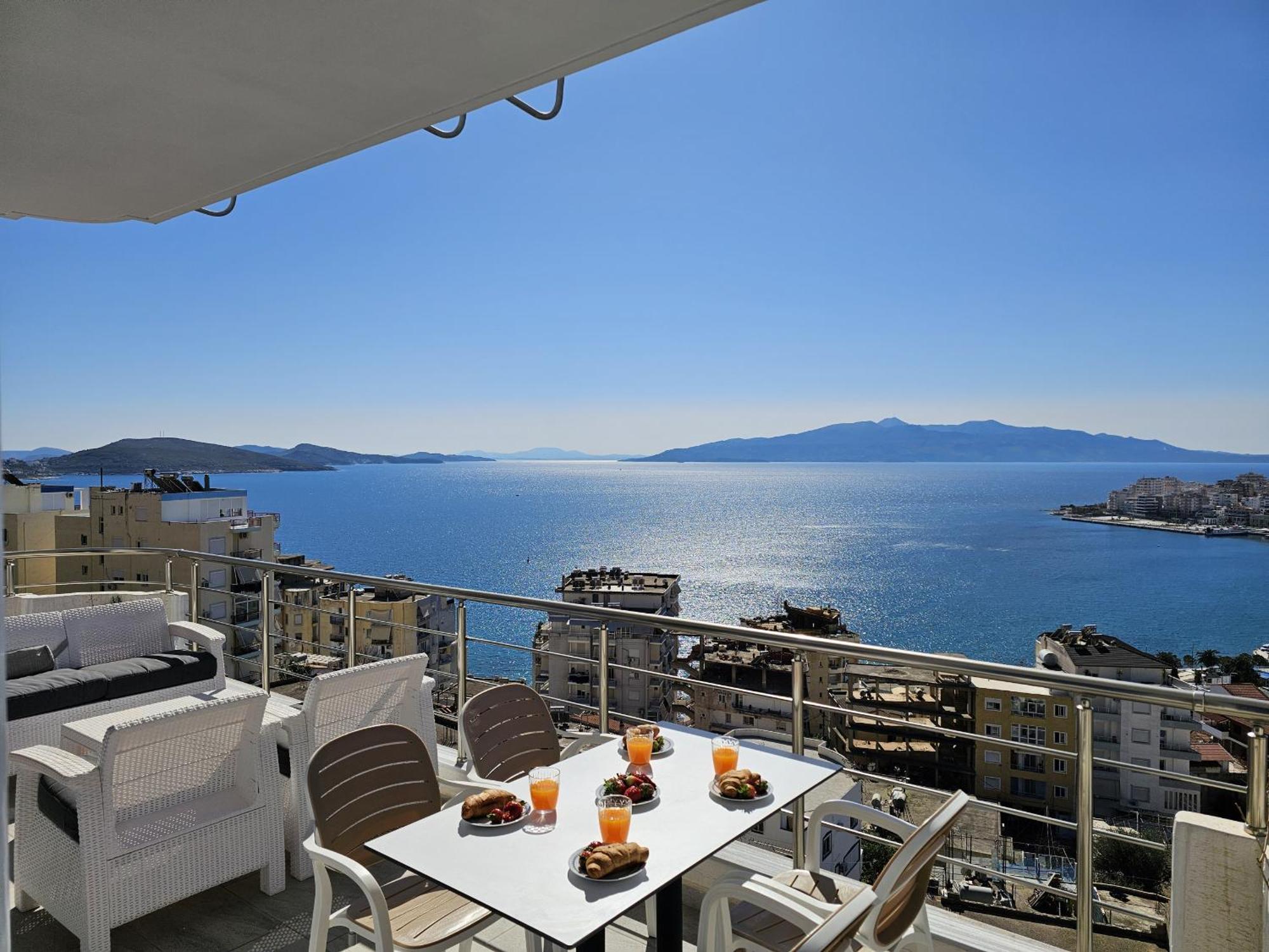 Panorama View Apartments Sarande Exterior photo